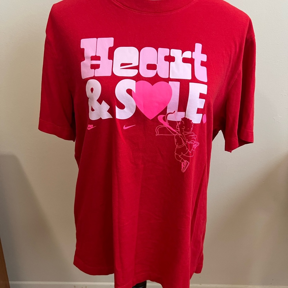 Nike Heart and Sole Red Tee